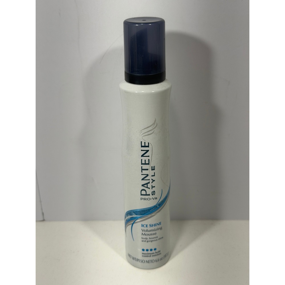 Pantene Pro-V‎ Style Ice Shine Volumizing Mousse Maximum Hold 6.6 oz 187g New